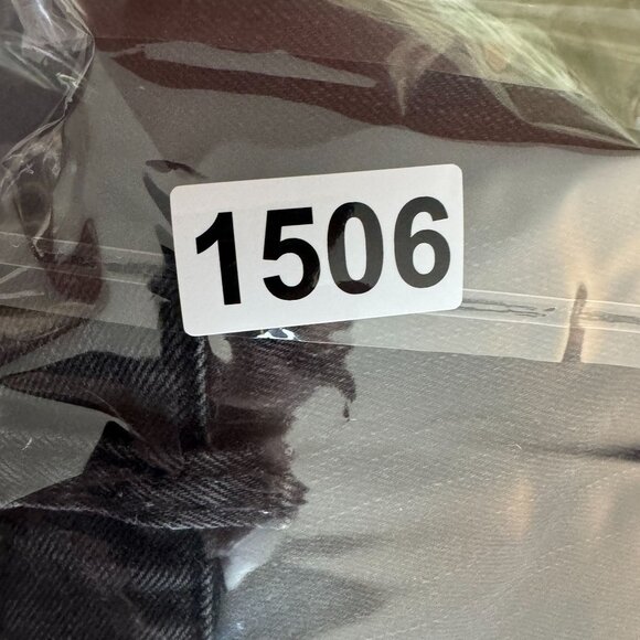 Ralph Lauren Womens Black Zippered Pocket Cargo Pants Size 10 Slim Stretch Vtg - Picture 6 of 6